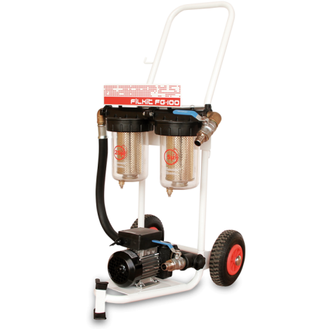 FILKIT - Mobiler Filterwagen für Diesel oder Schmierstoffe FILKIT - Mobiler Filterwagen für Diesel oder Schmierstoffe