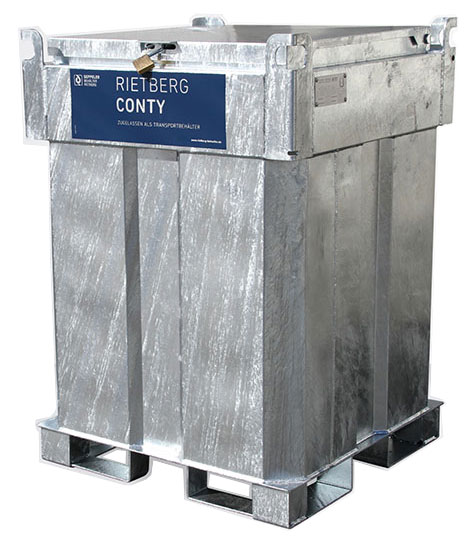 CONTY_B_450_0001 Gesamtansicht 450 Liter mobile Dieseltankstelle